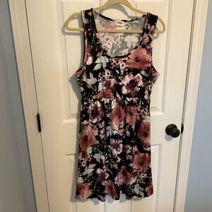 Pulse Boutique Black Floral Sundress
